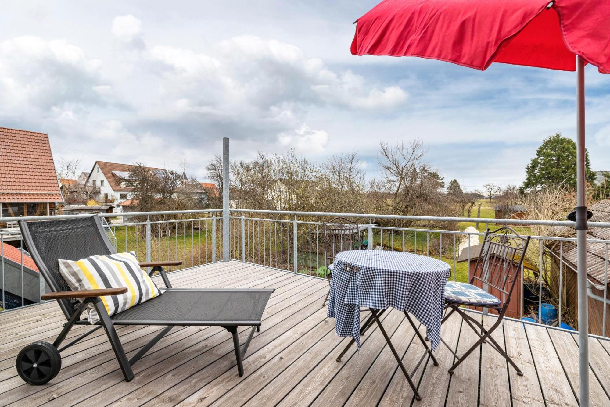 Ferienwohnung Schatz Albstadt Bagian luar foto